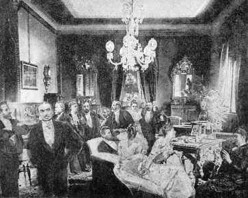 Csky Albinn szalonja